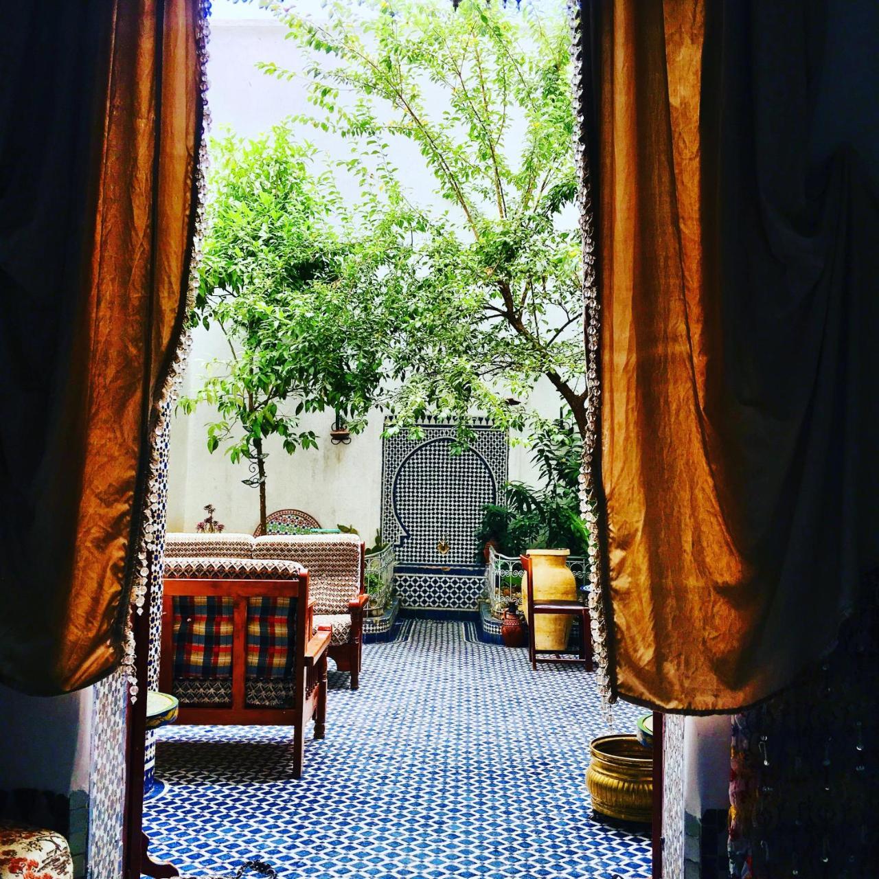 Dar Zerbtana Hotell Fès Exteriör bild